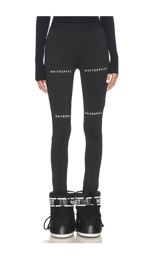 whitespace graphene base pant in black.