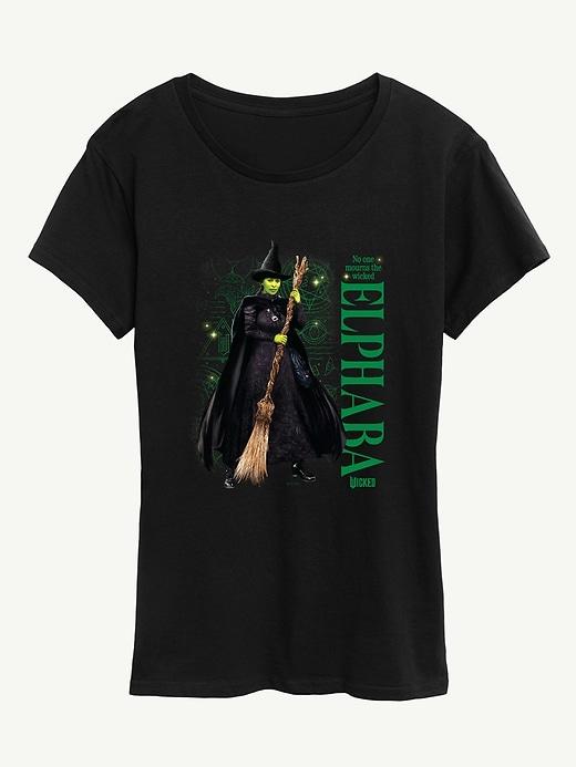 wicked elphaba no one mourns short sleeve graphic tee