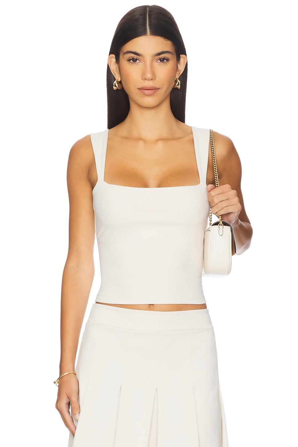 wide angle strap tank top