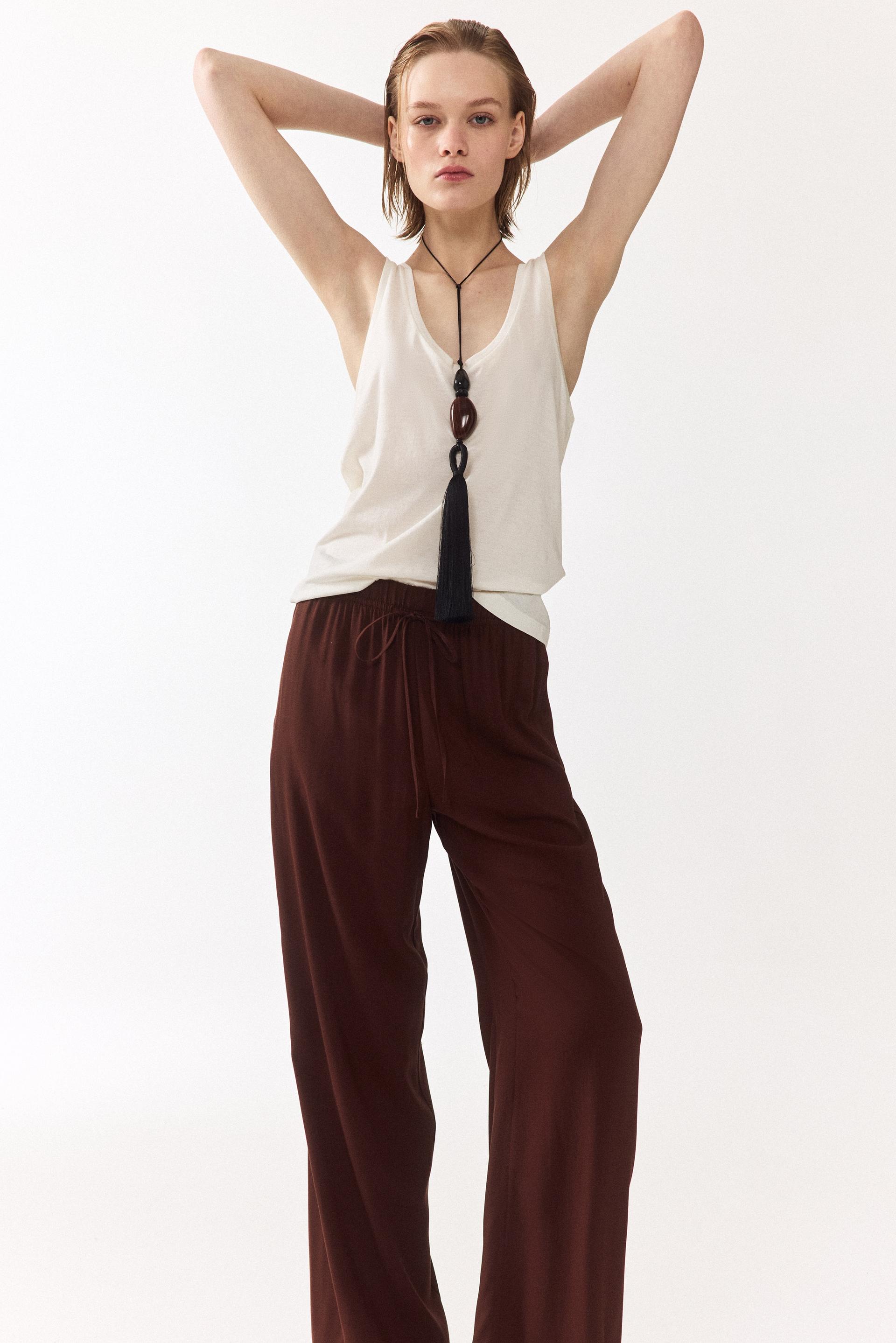 wide-cut pull-on pants
