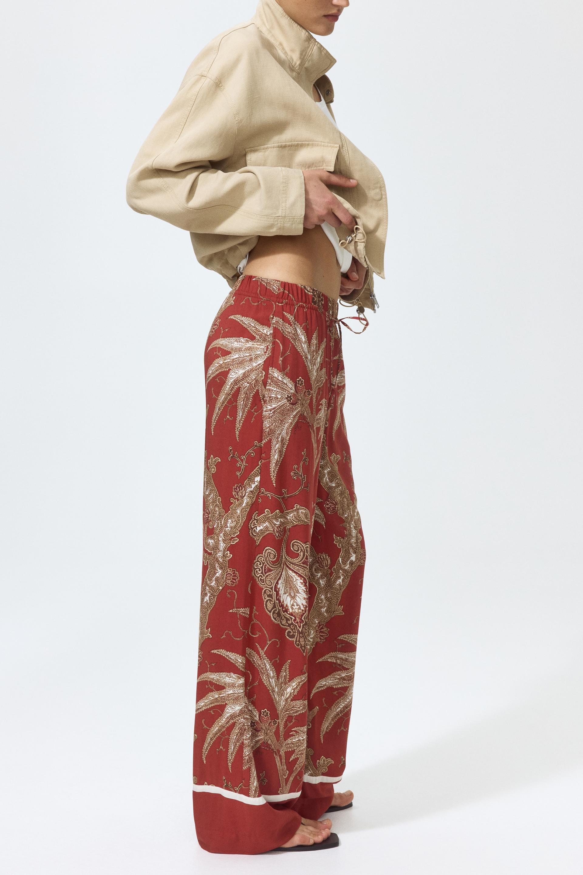 wide-cut pull-on pants