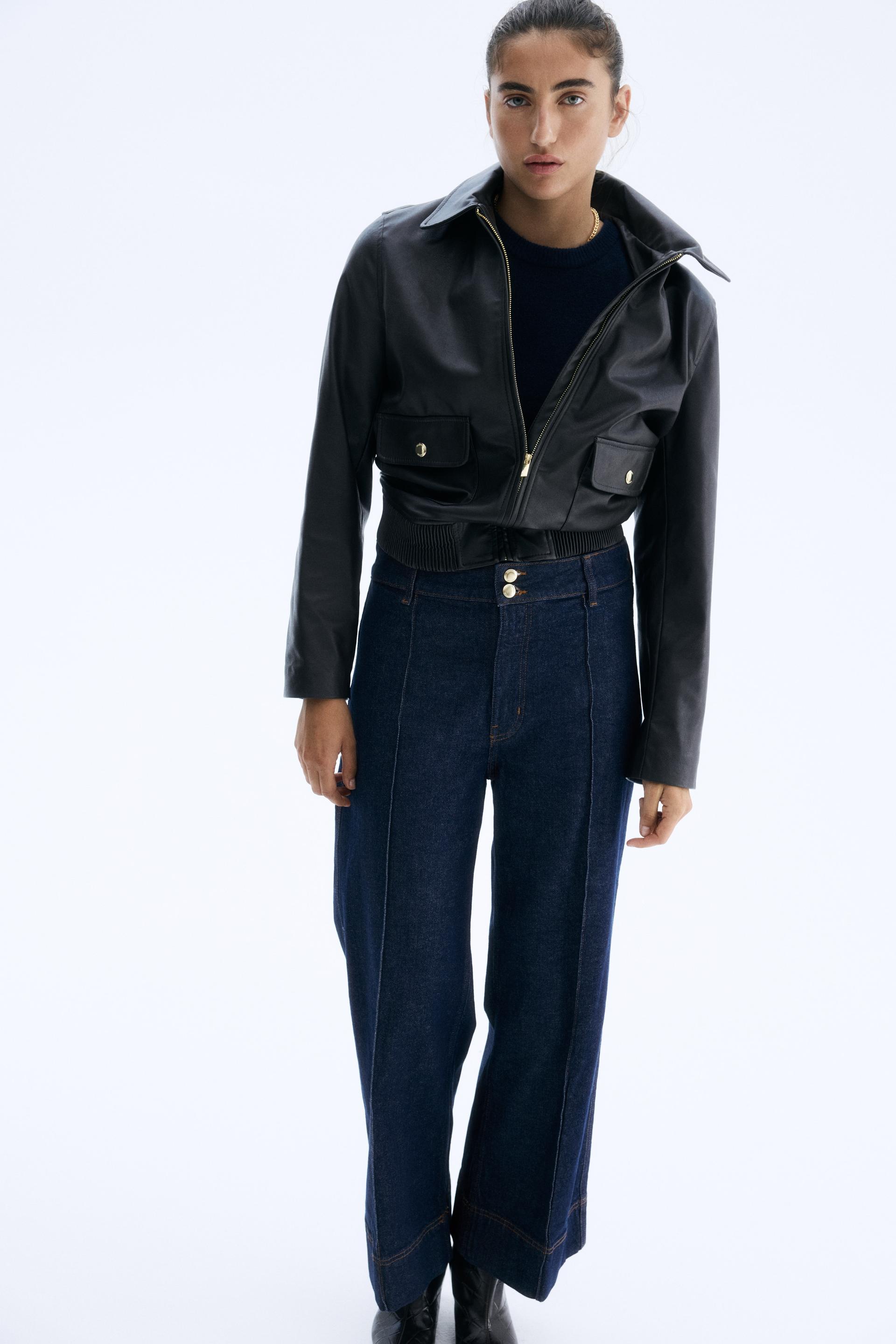 wide high ankle jeans