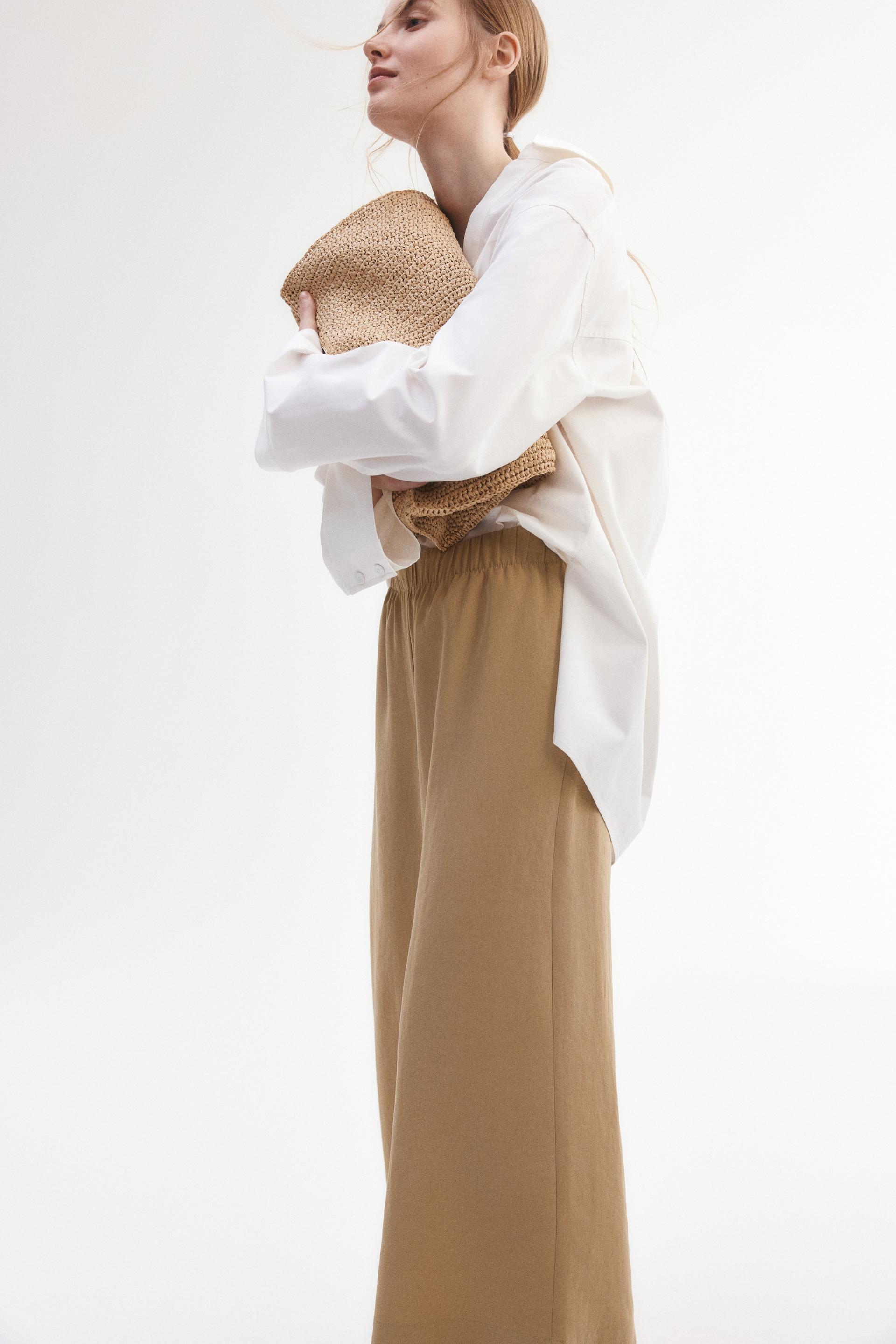 wide-leg culottes