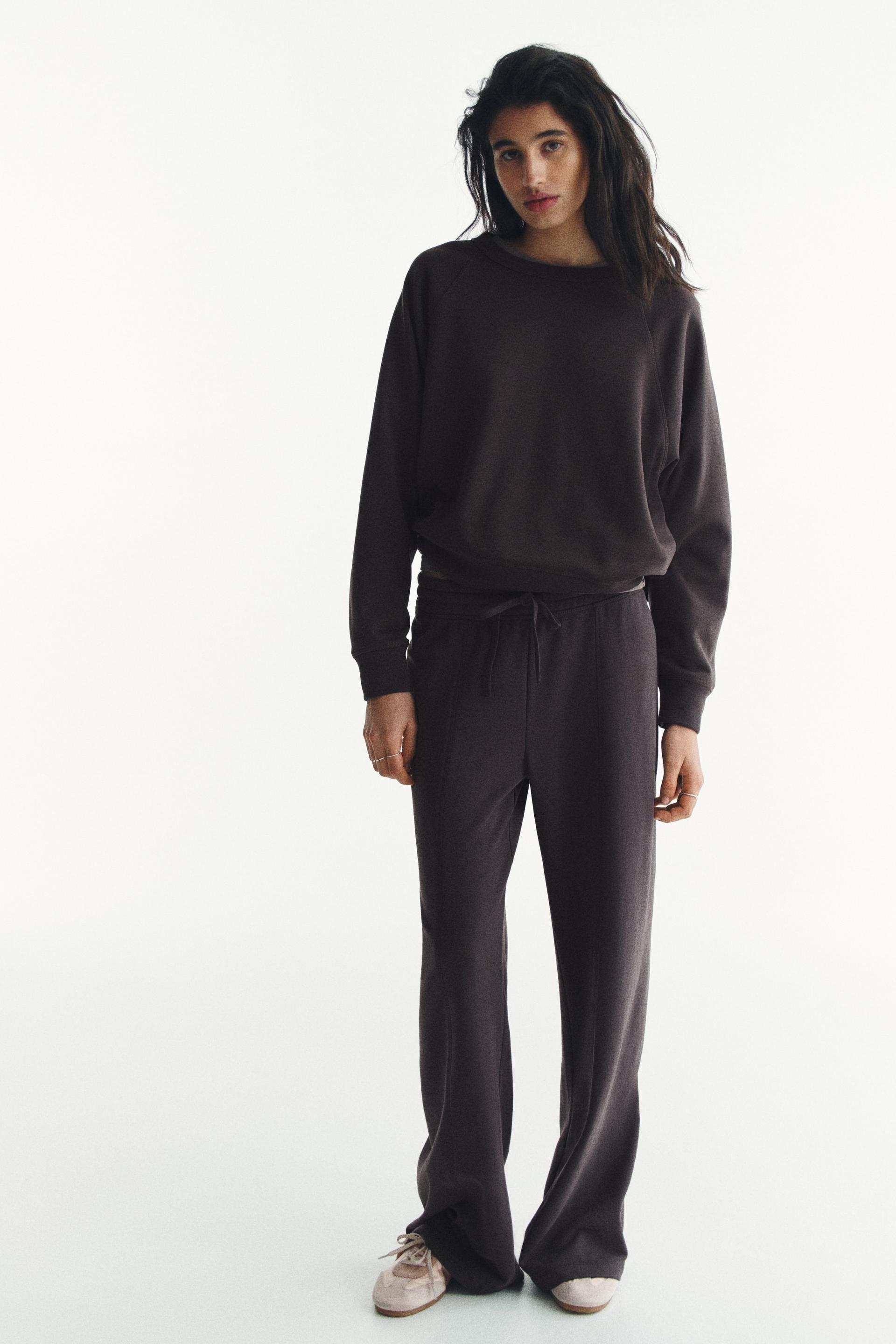 wide-leg joggers