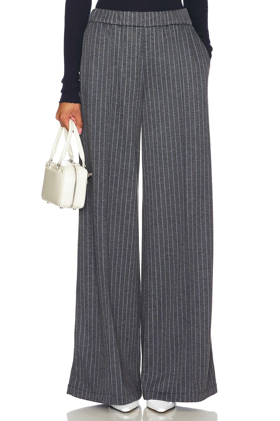 wide leg pants with pintuck