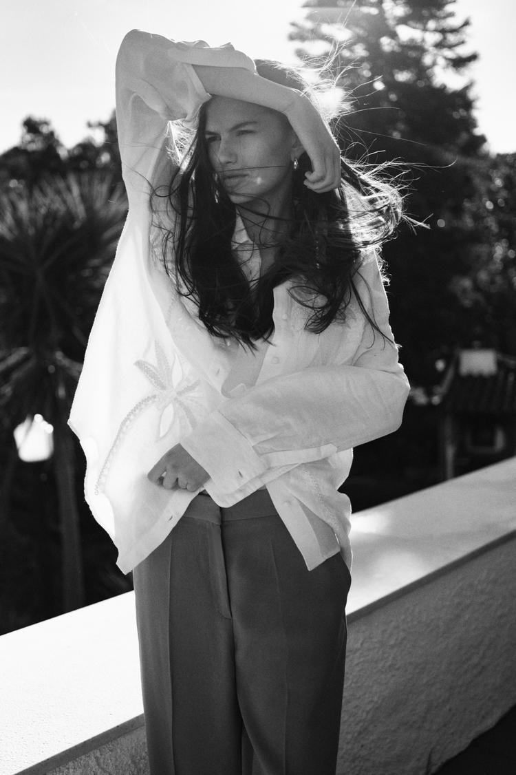 wide-leg pants