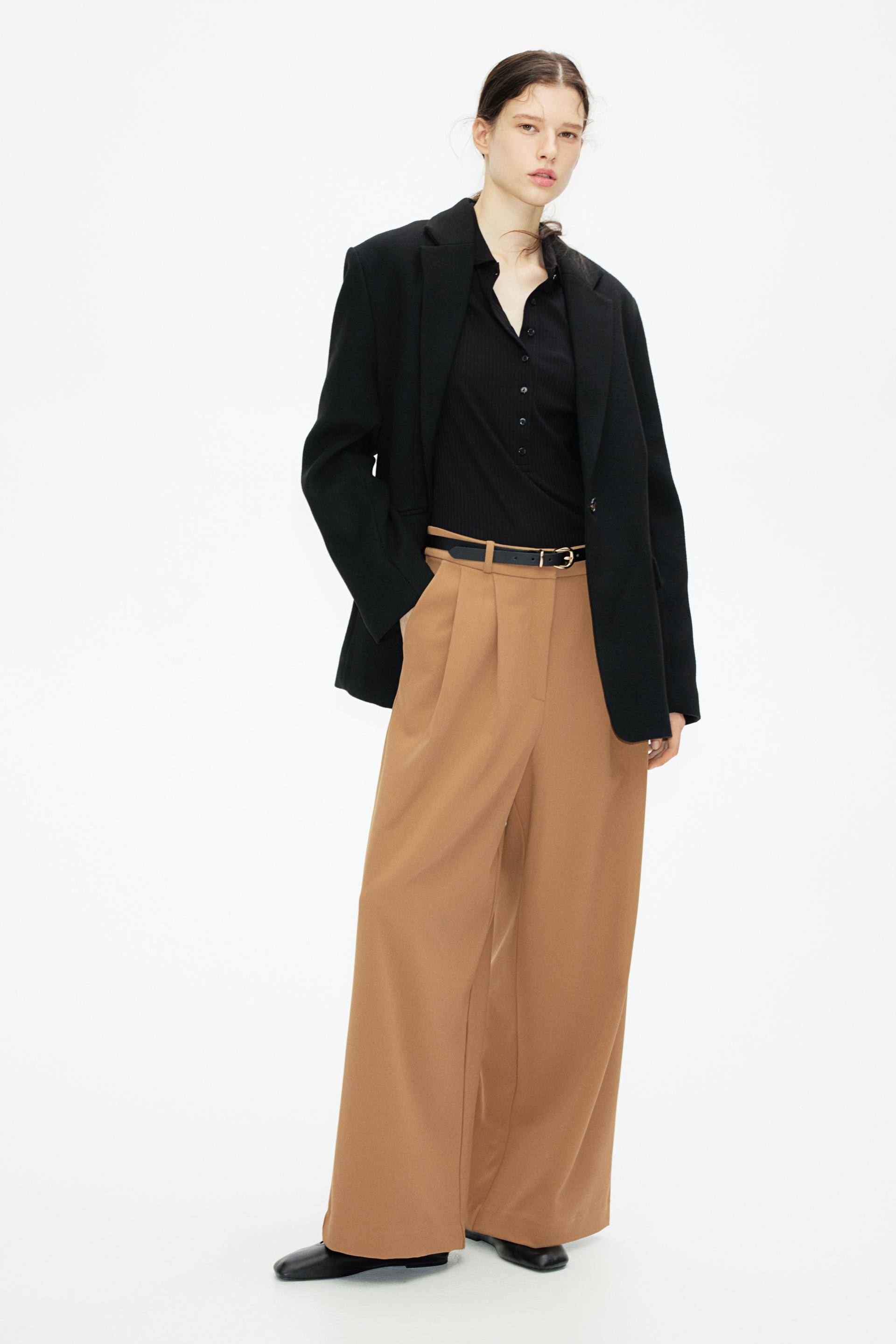 wide-leg pants