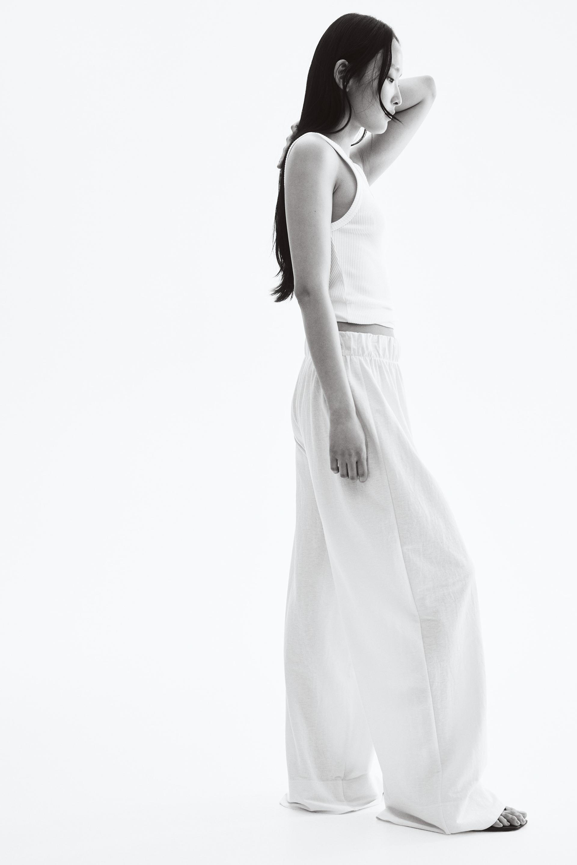 wide-leg pants