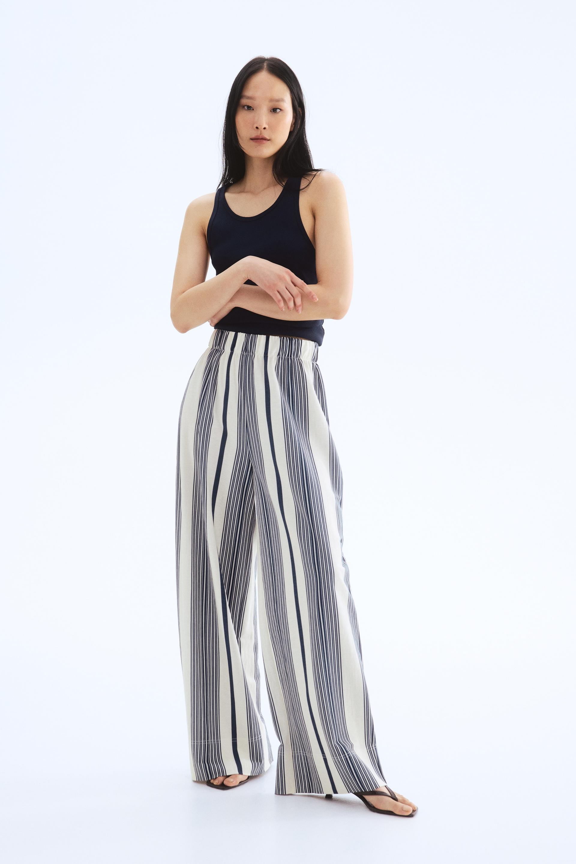 wide-leg pants