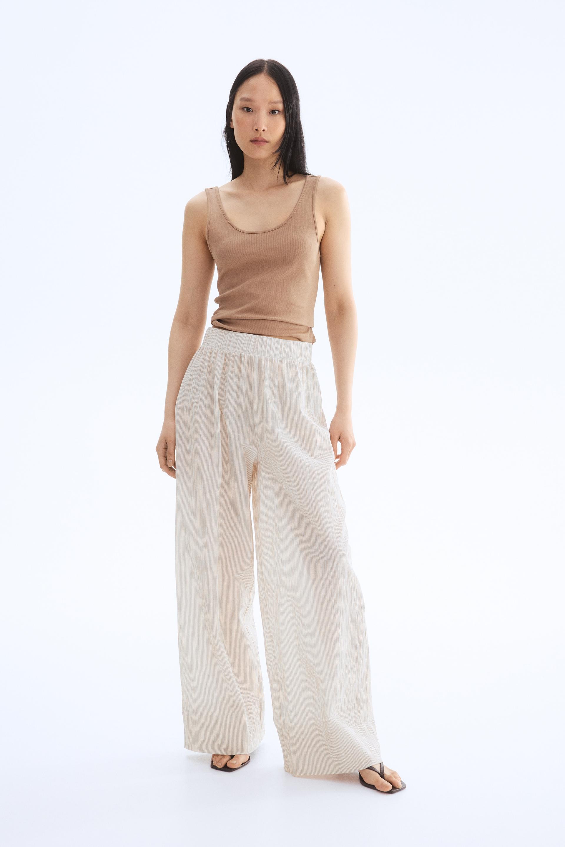 wide-leg pants