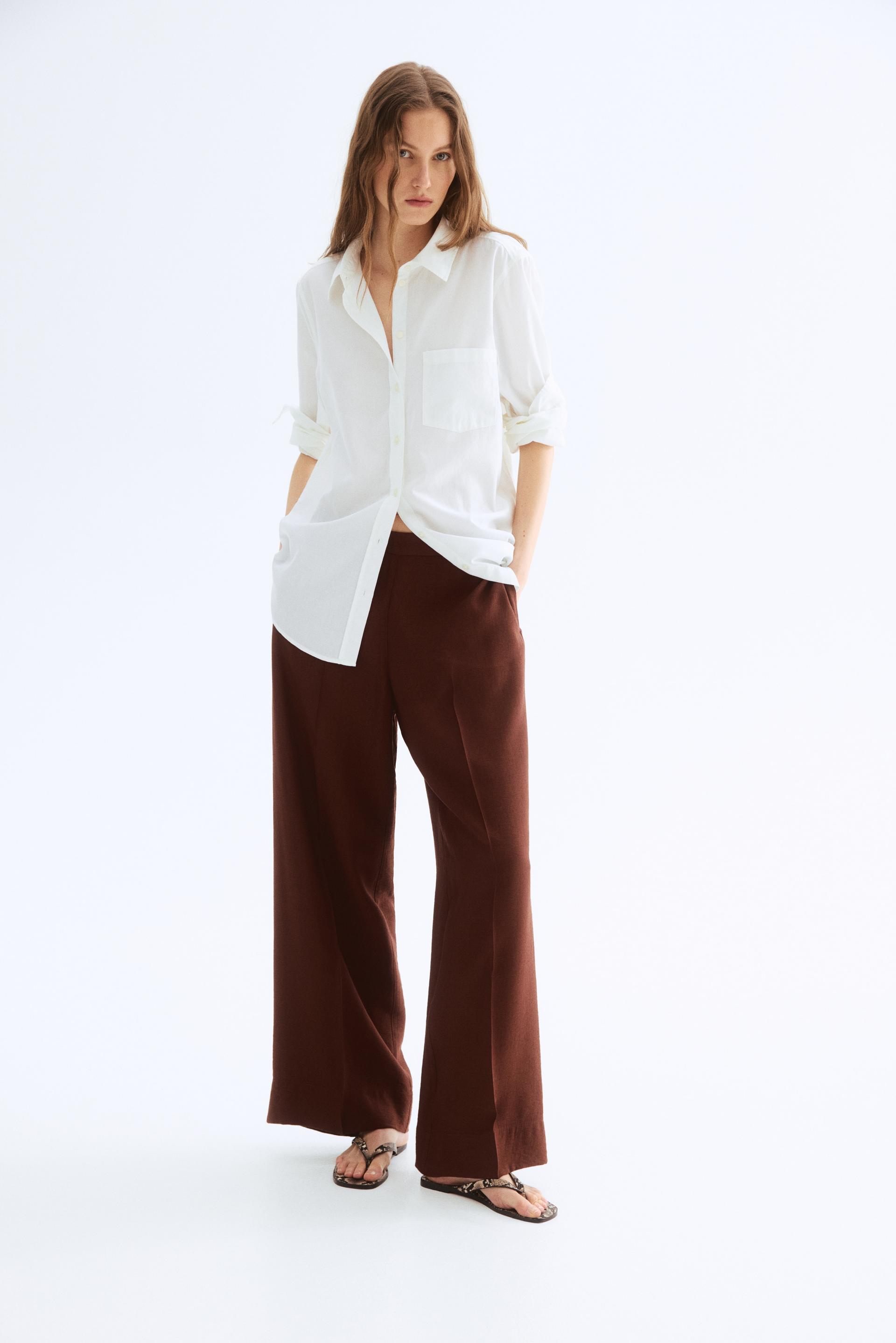 wide-leg pants