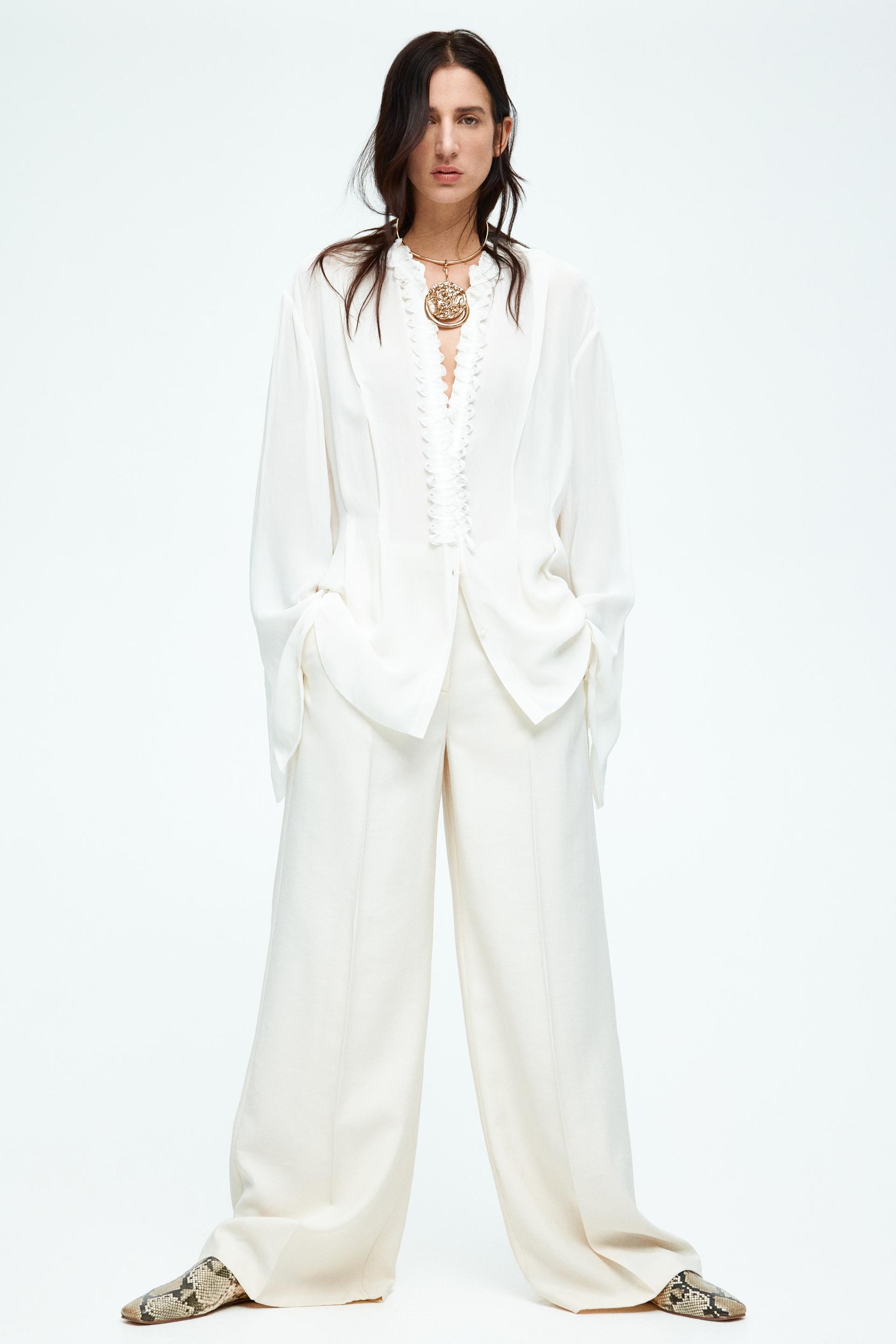 wide-leg pants