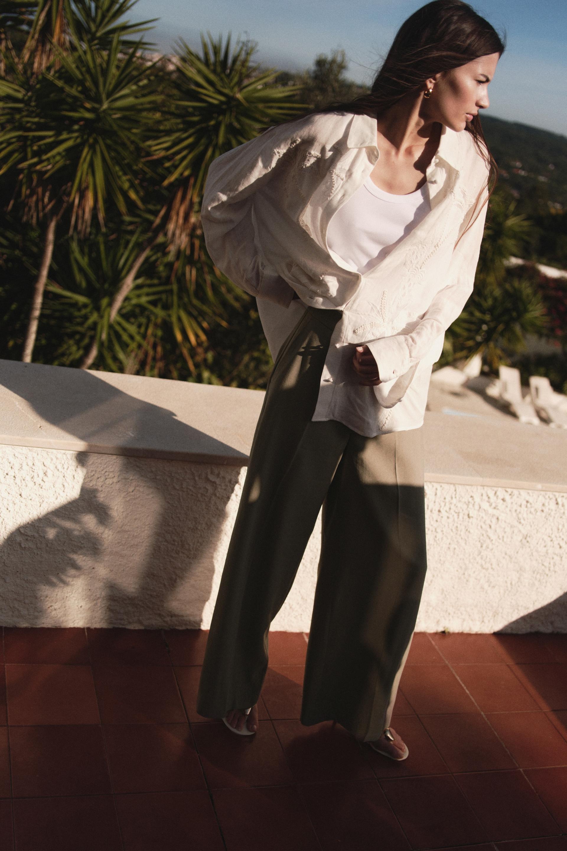 wide-leg pants