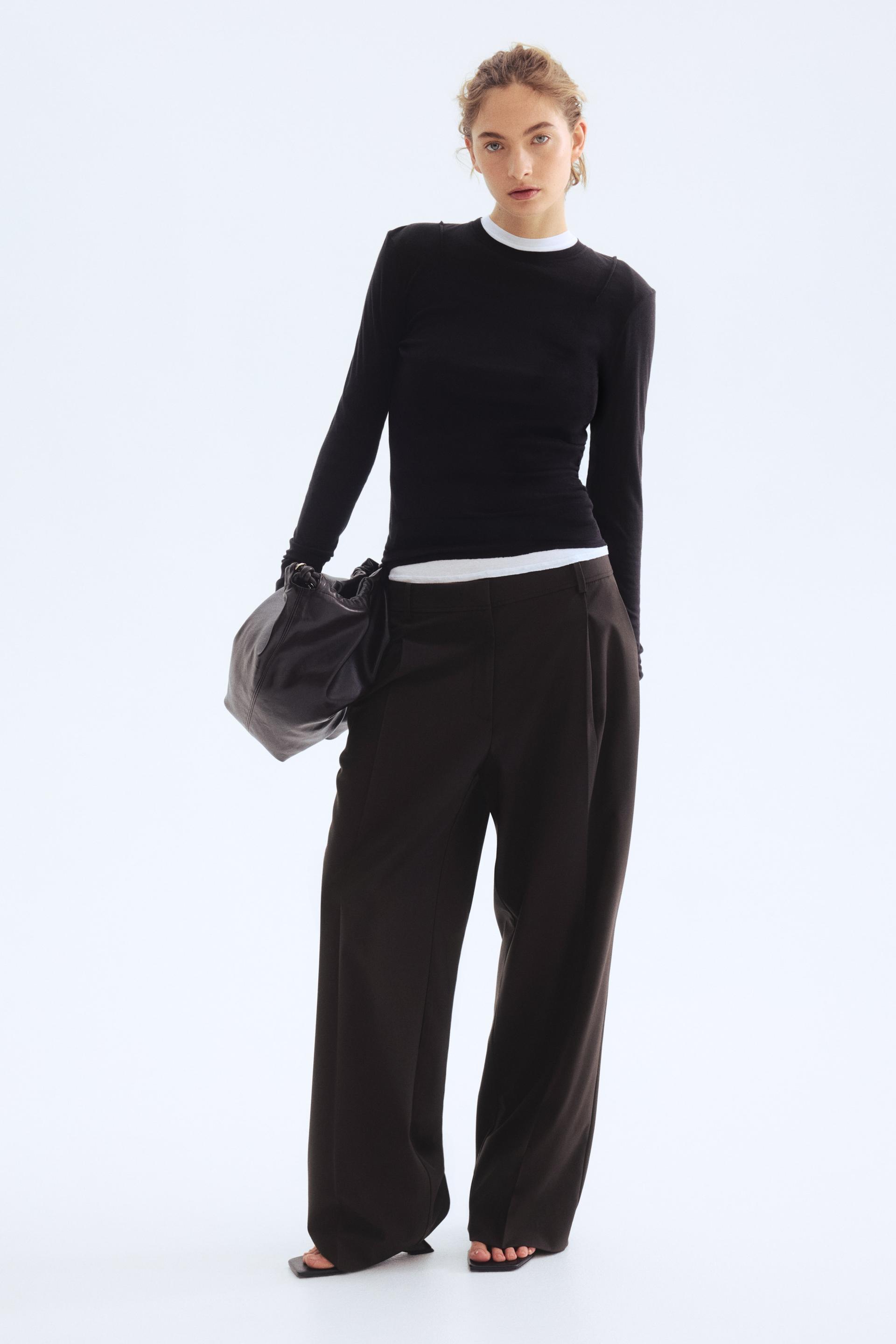 wide-leg pants