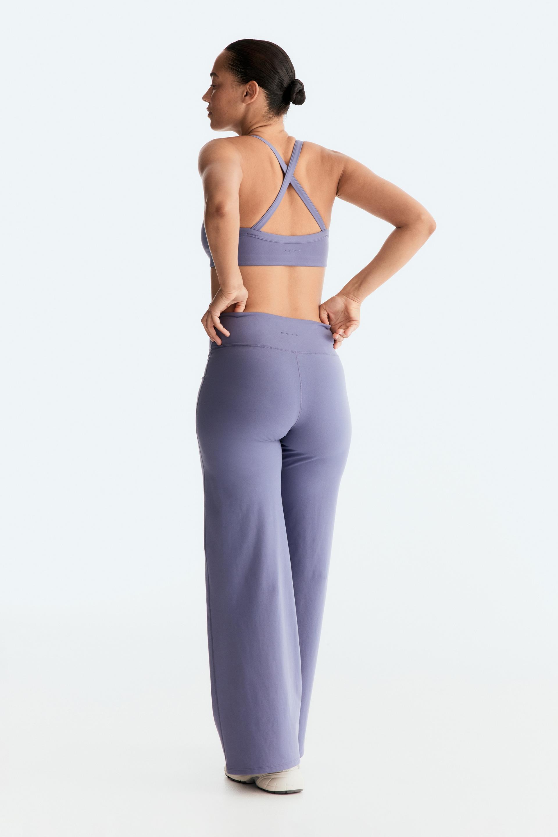 wide-leg sports leggings with softmove™