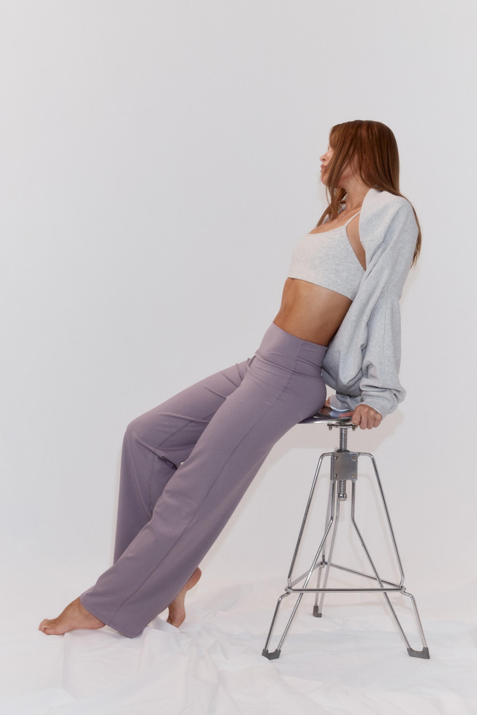wide-leg sports pants with softmove™