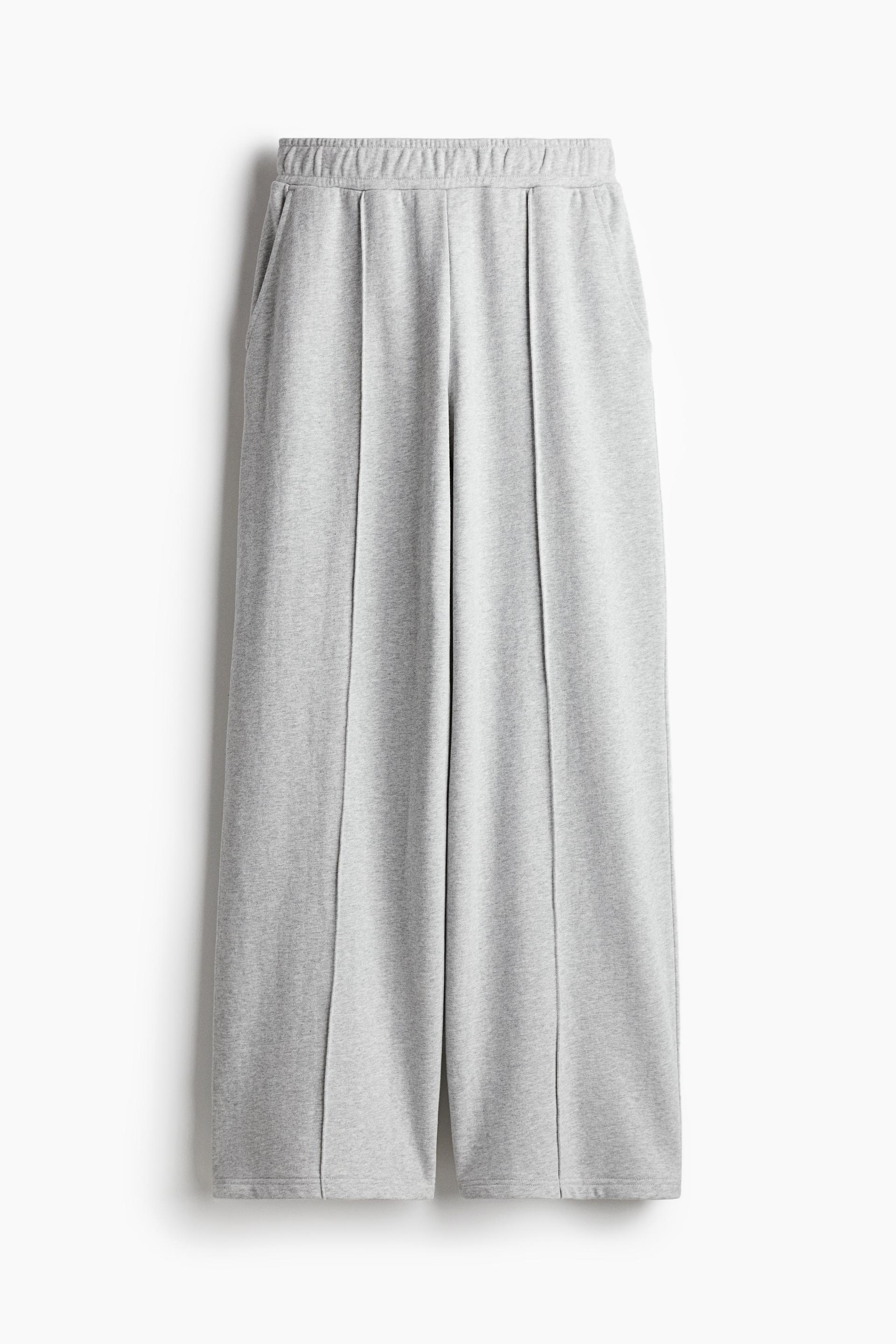 wide-leg sports sweatpants