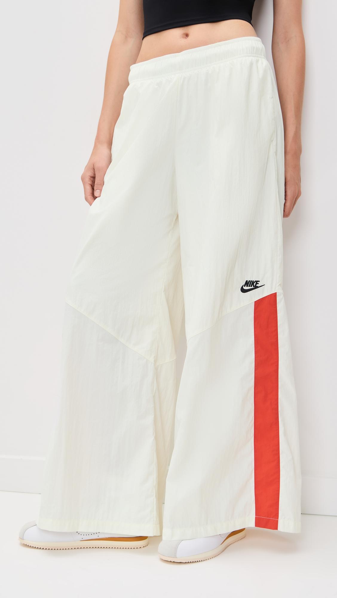 wide leg windrunner pants