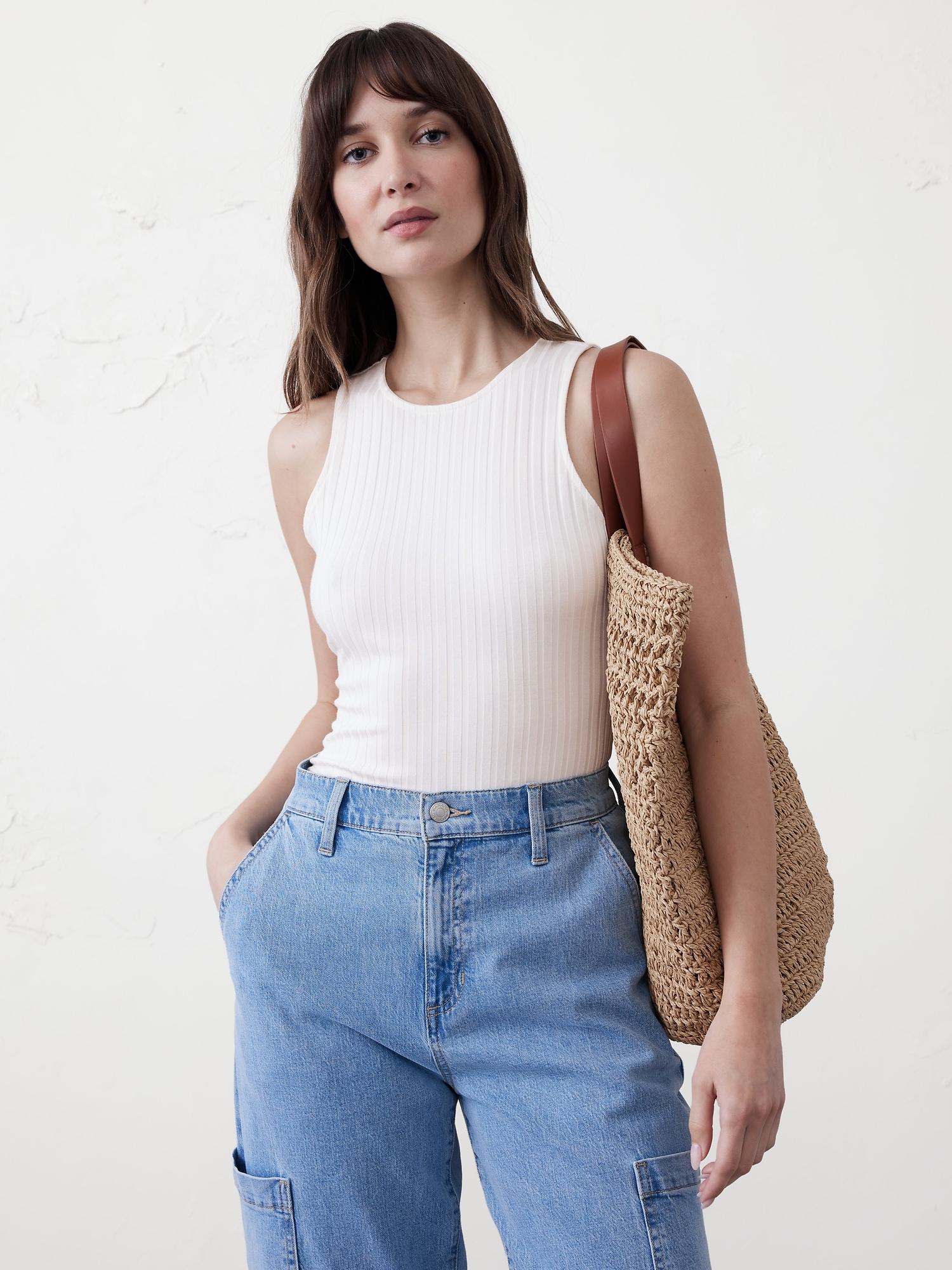 wide ribbed tank