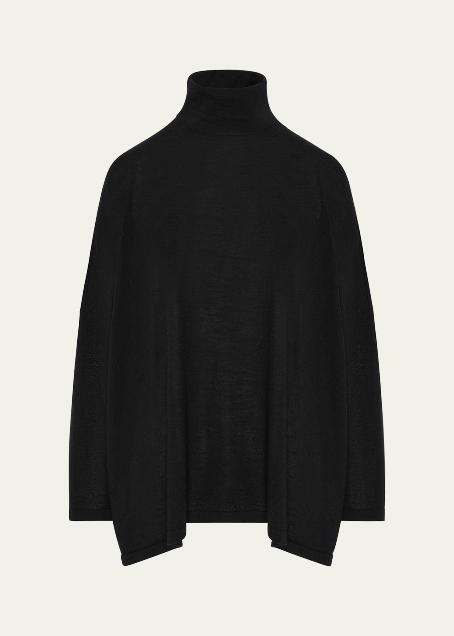 wide scrunch neck top (mid plus length)