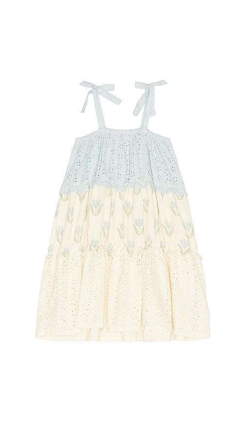 wild wawa amber dress in baby blue.