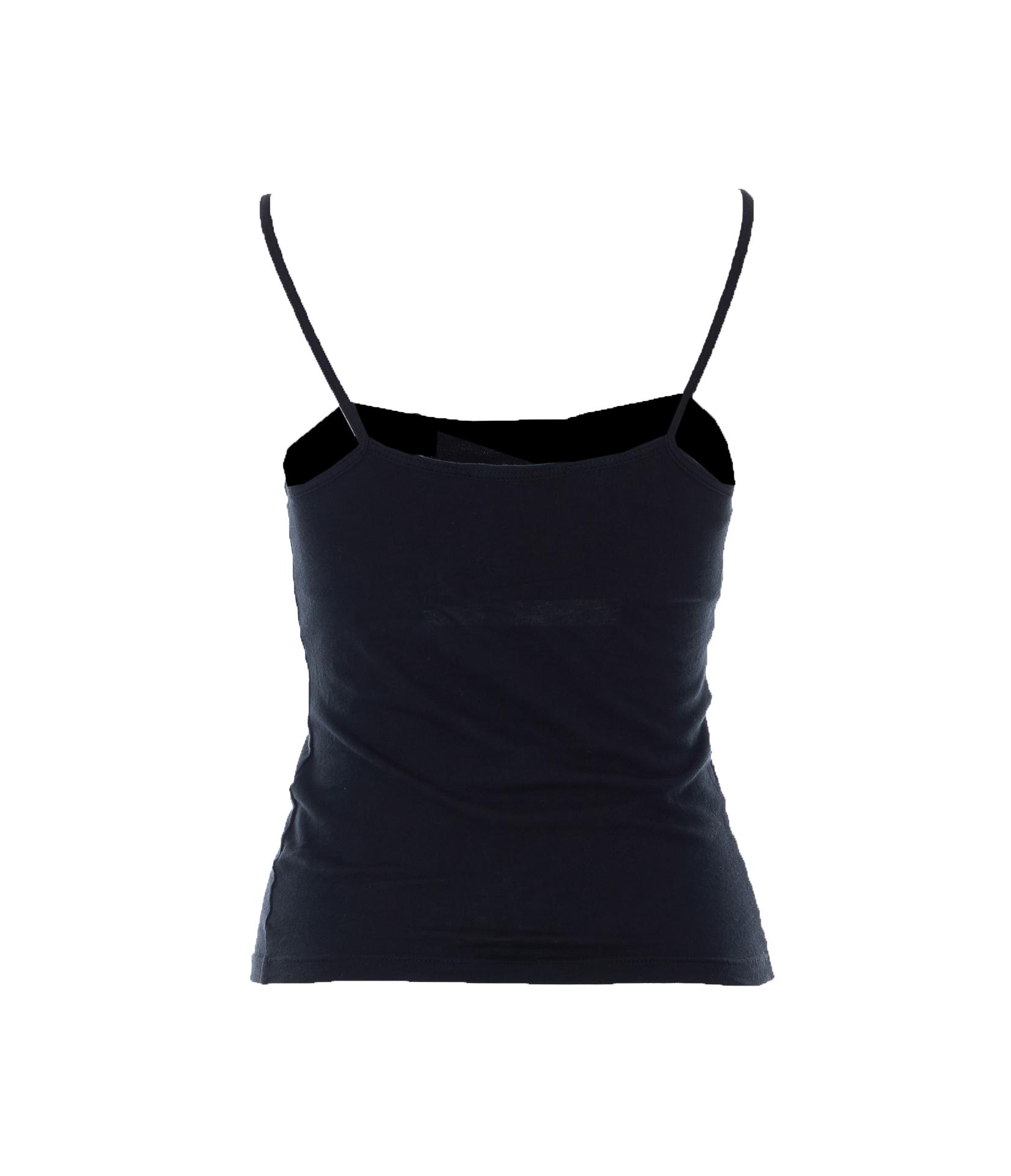 willy chavarria top black cotton - women