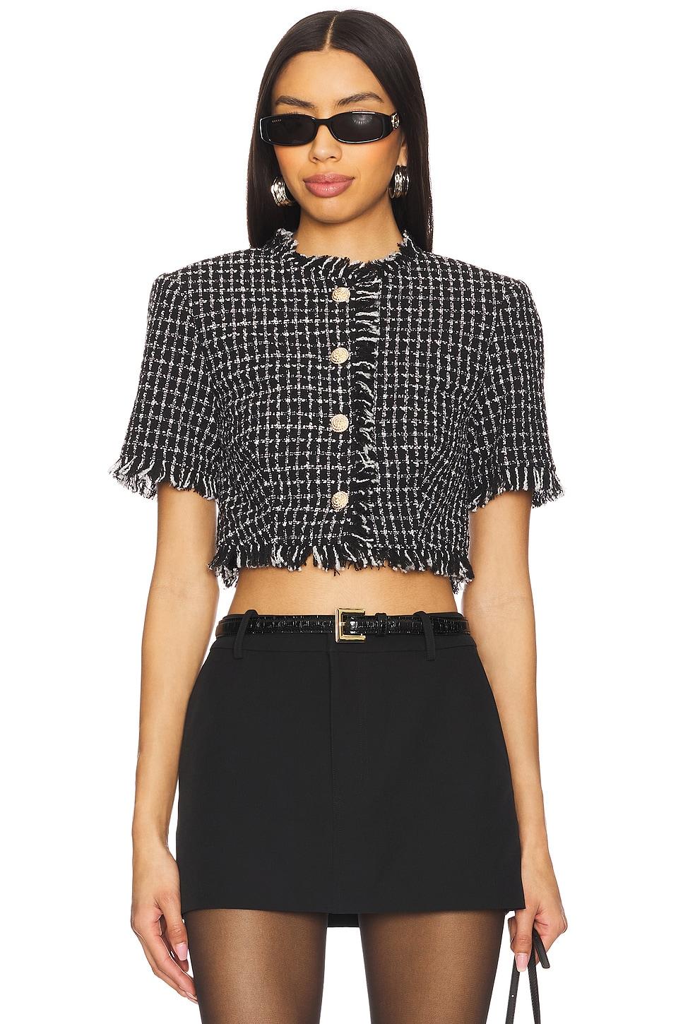 wilma button front top