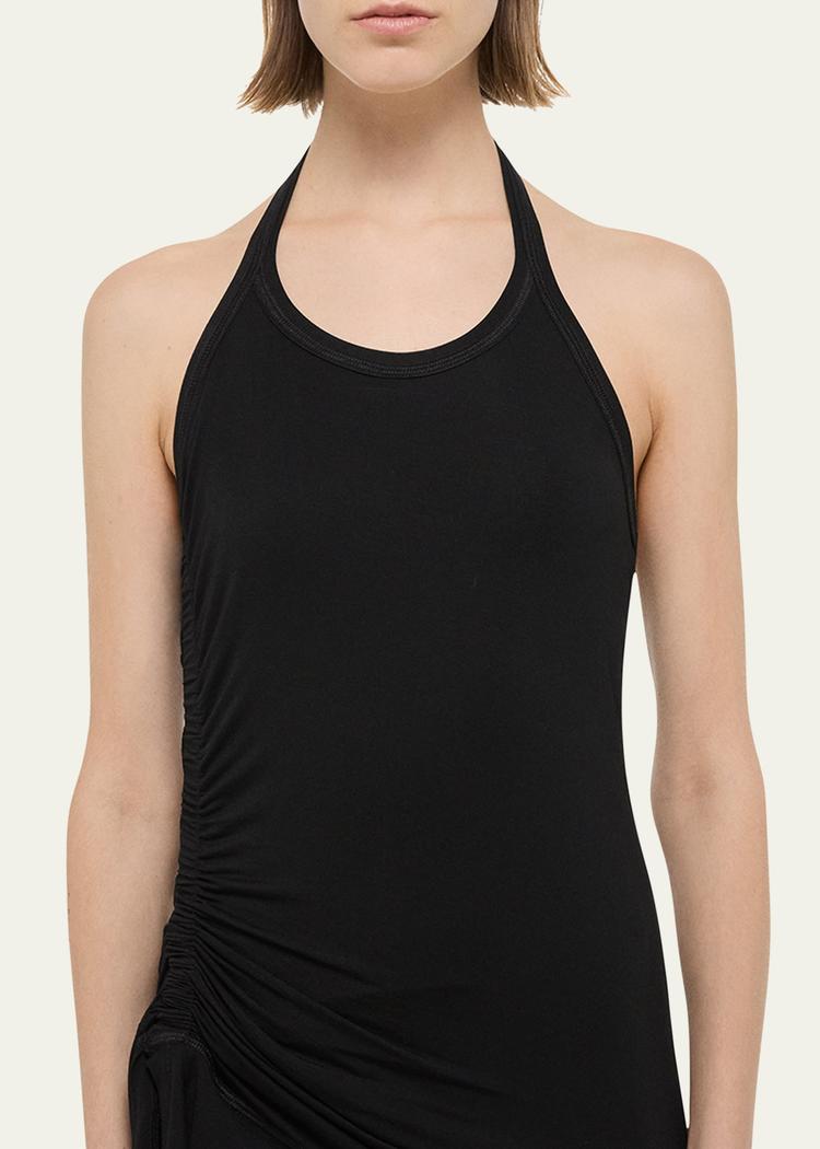 wind halter dress