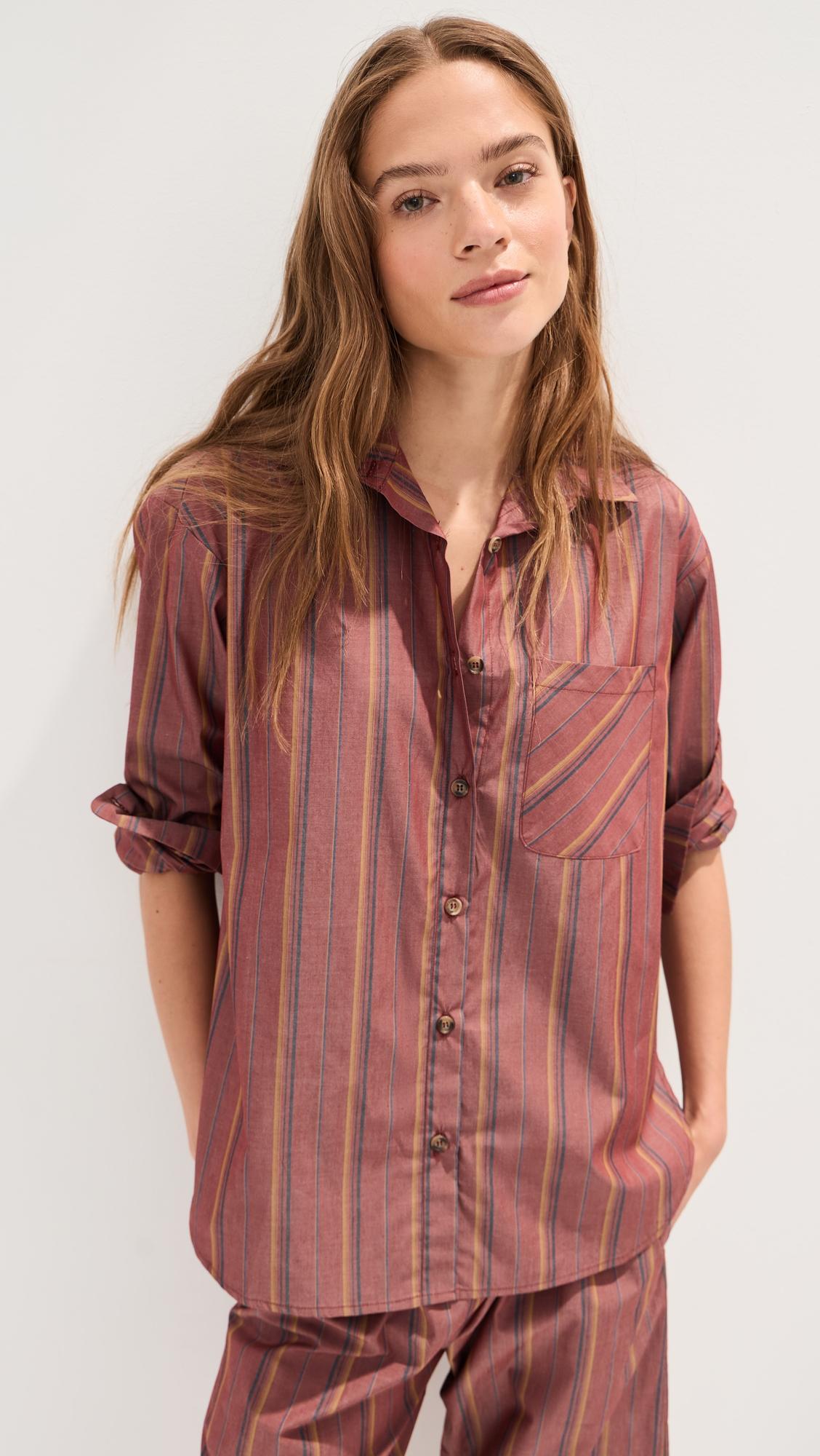 winnie button down