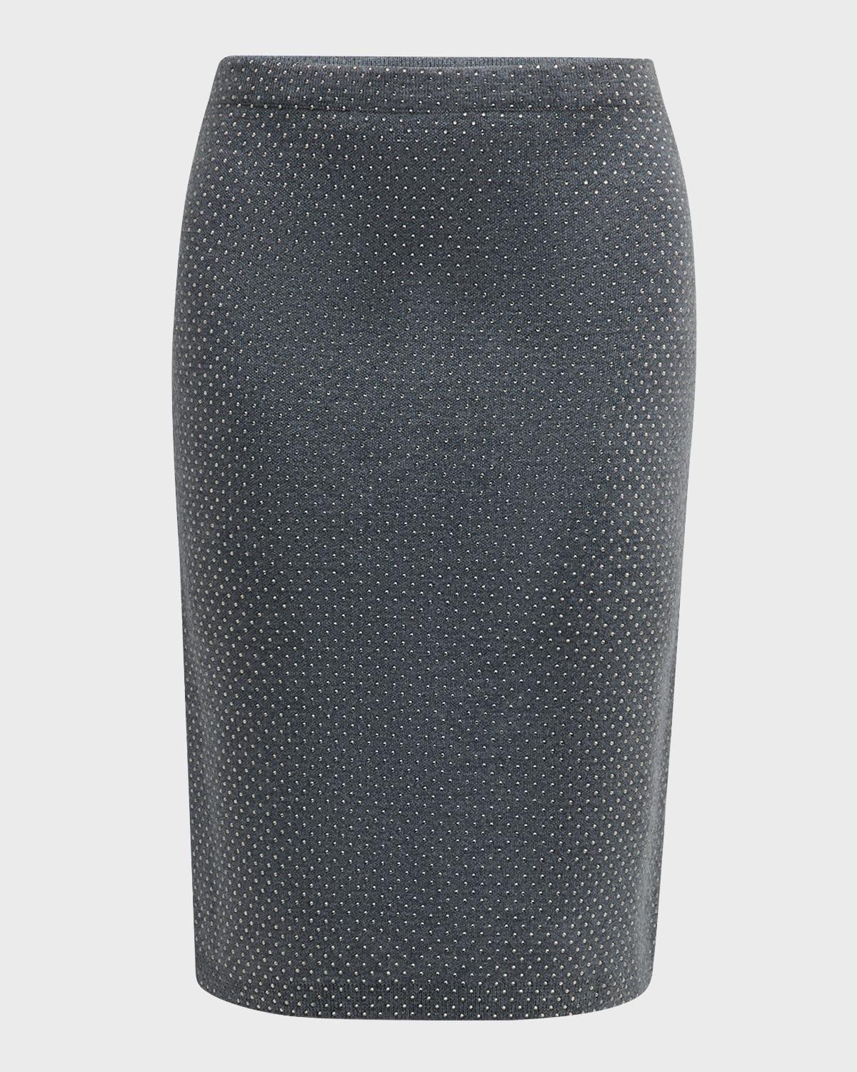 winslet rhinestone pencil skirt