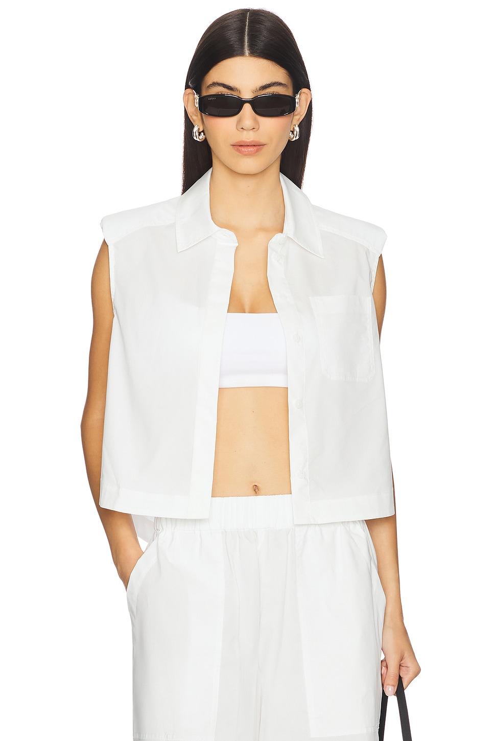 winslow cropped shirt