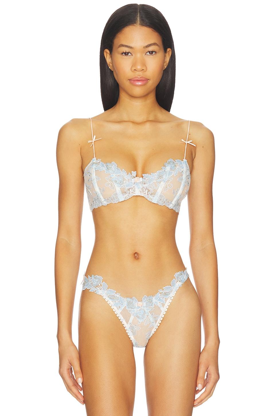 winter roses underwire bra