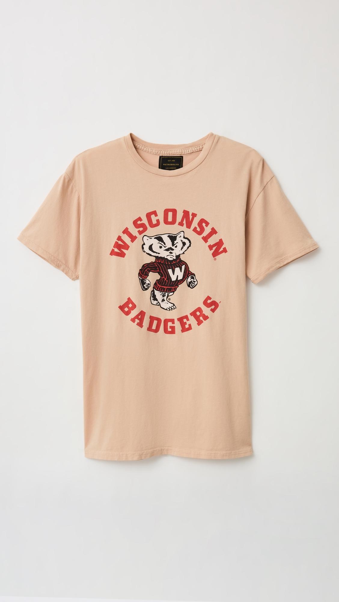 wisconsin badgers tee