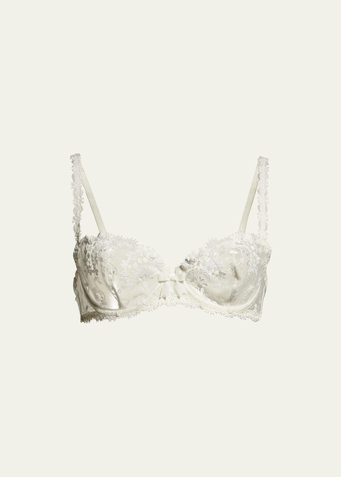 wish lace demi cup bra