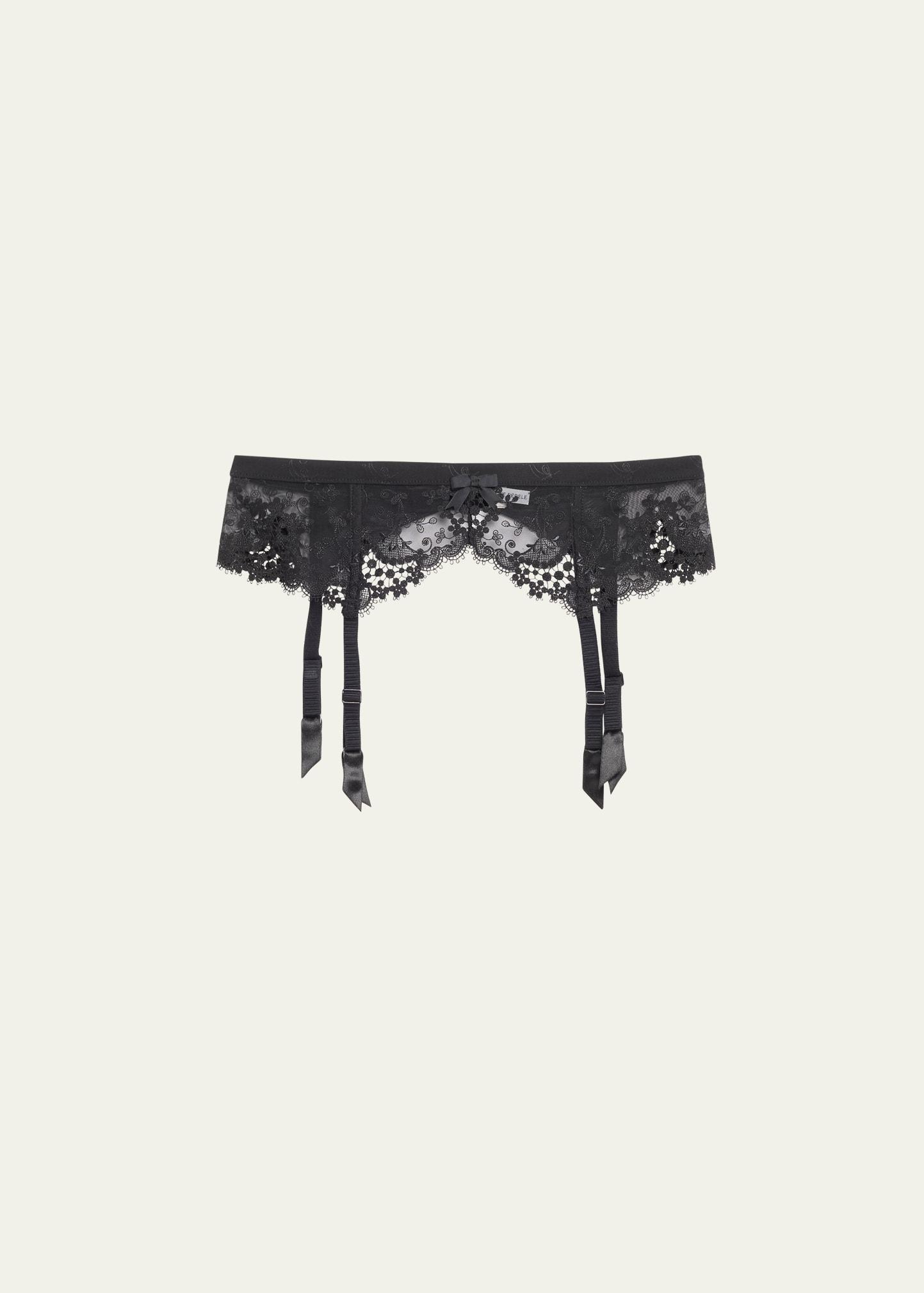 wish lace suspenders garter belt