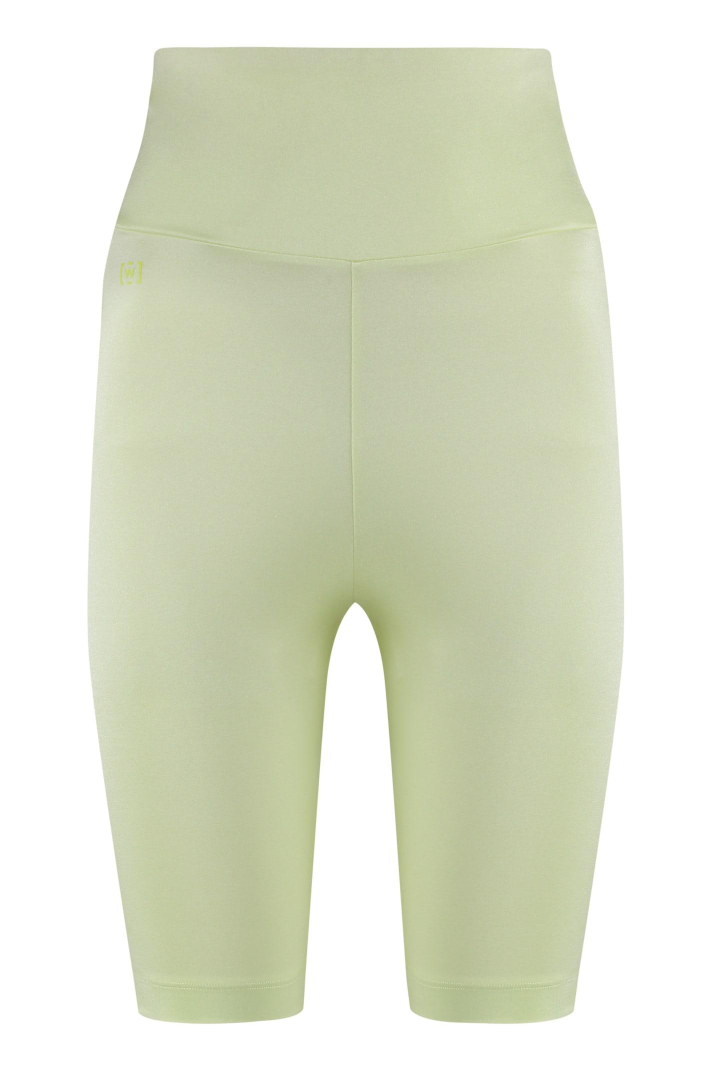 wolford logo print shorts