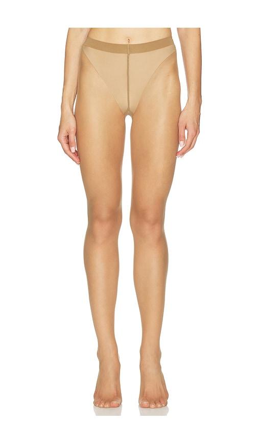wolford luxe 9 tights in nude.