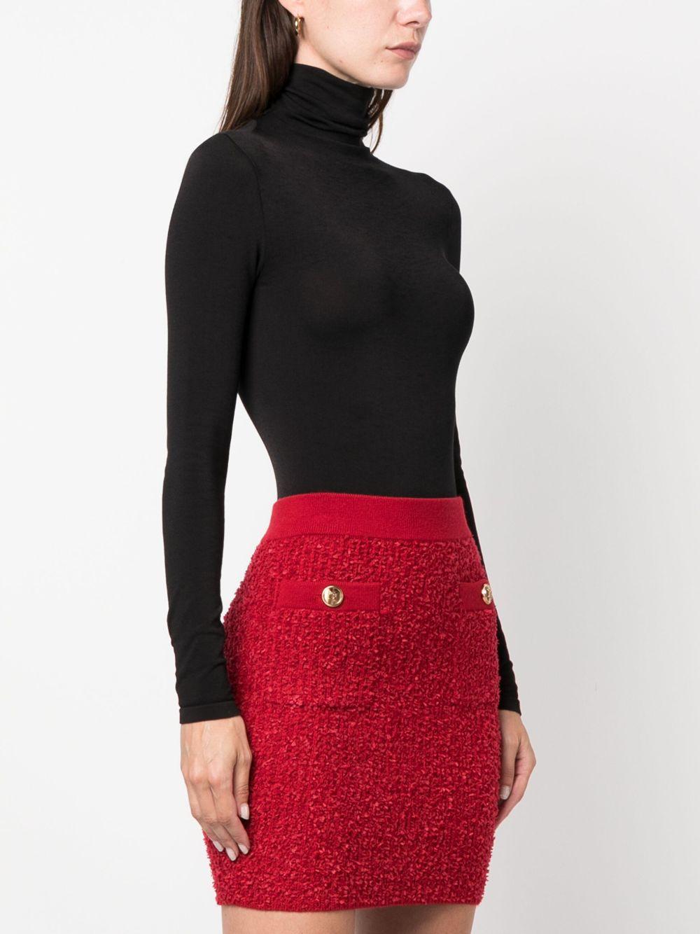 wolford top black cotton - women