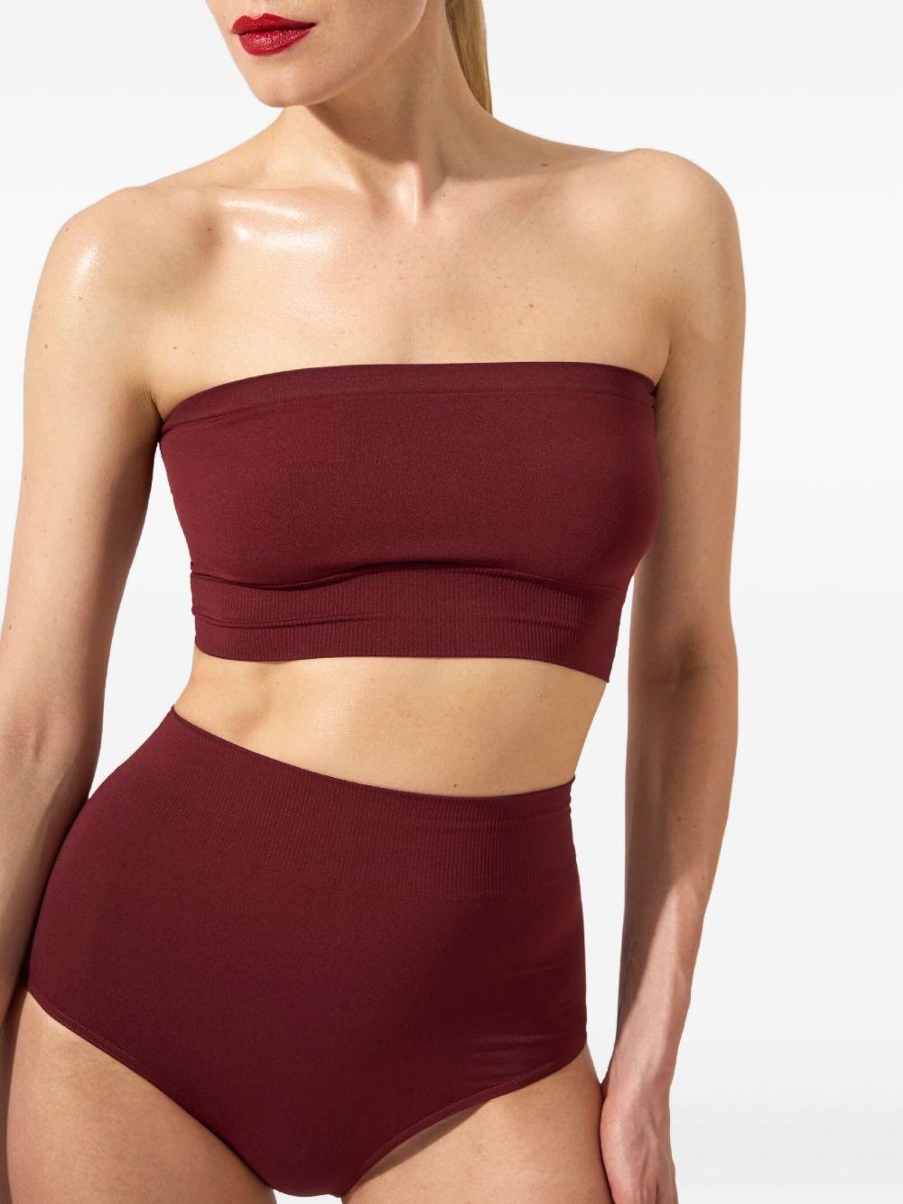 wolford top bordeaux fabric - women