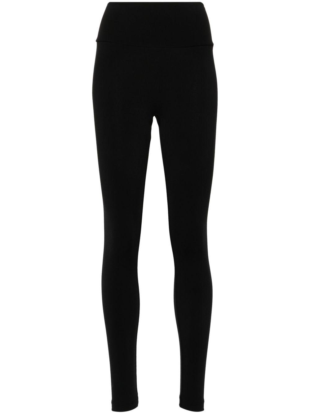 wolford trousers black polyamide - women