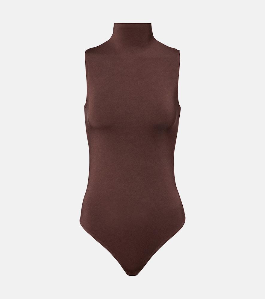 wolford turtleneck bodysuit