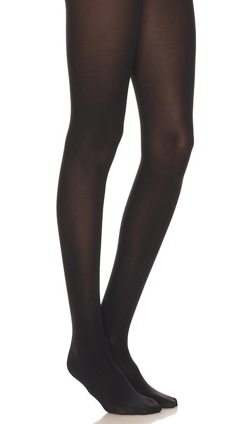 wolford velvet de luxe 50 tights in black.