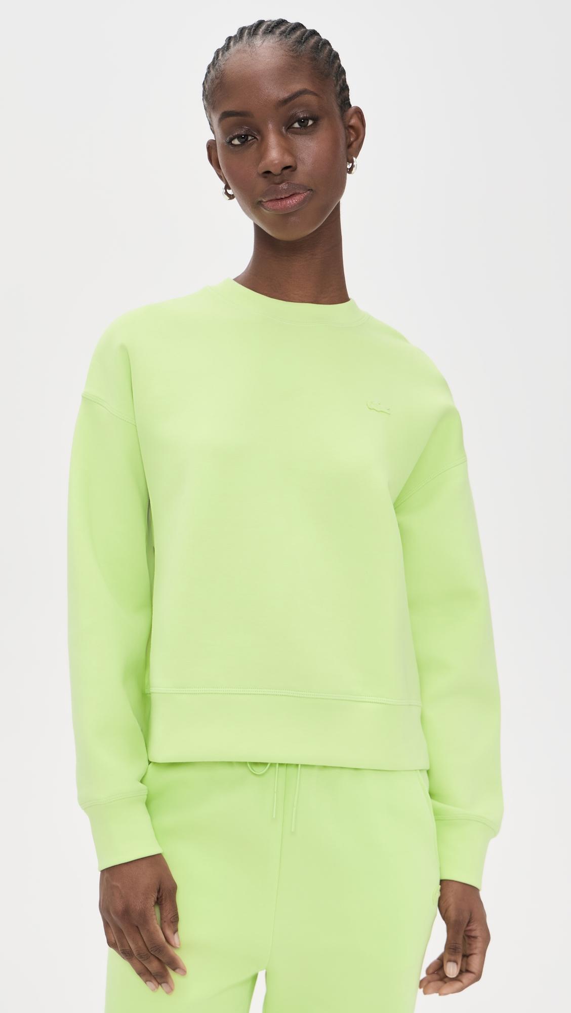 women's cotton jersey sweatshirt