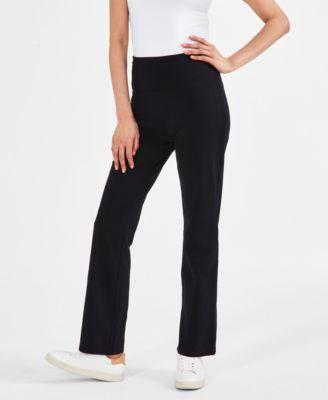 womens high rise bootcut leggings xs 4x created for macys