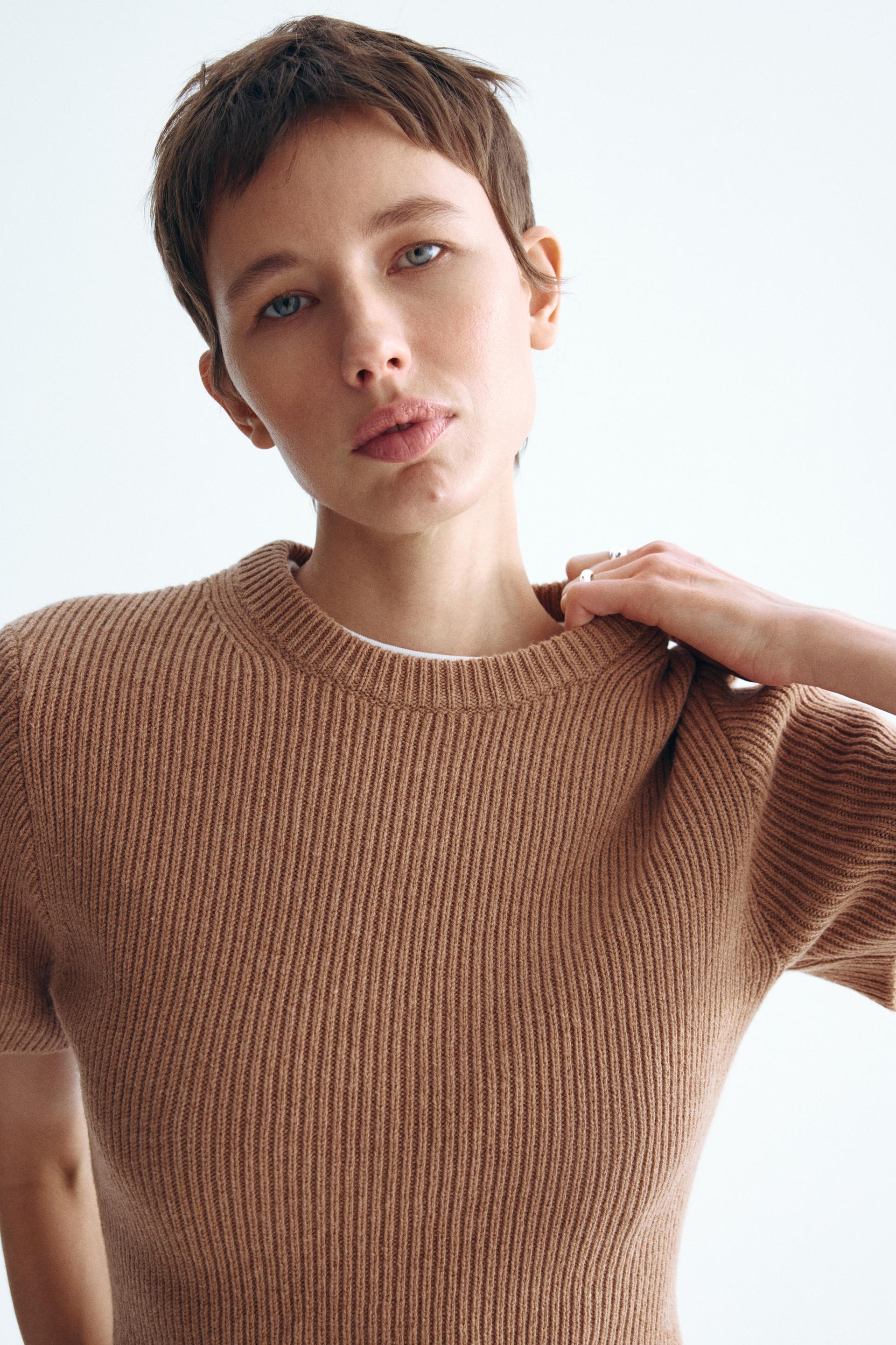 wool-blend t-shirt