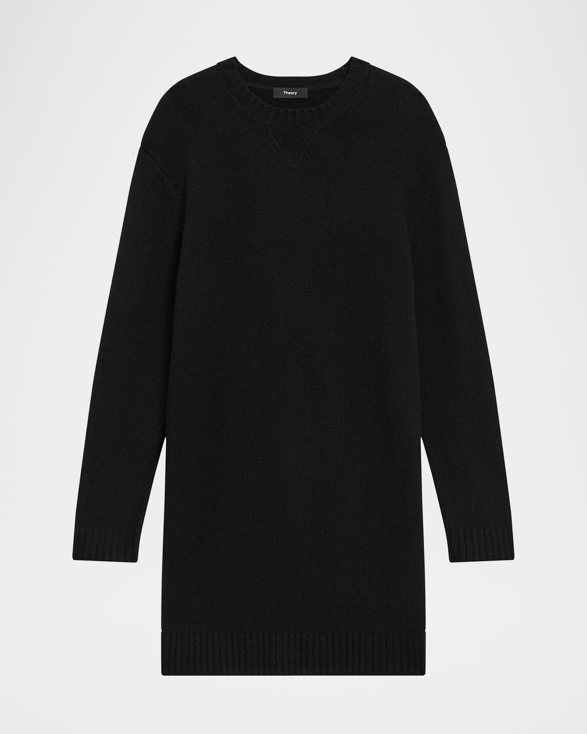 wool-cashmere sweater dress