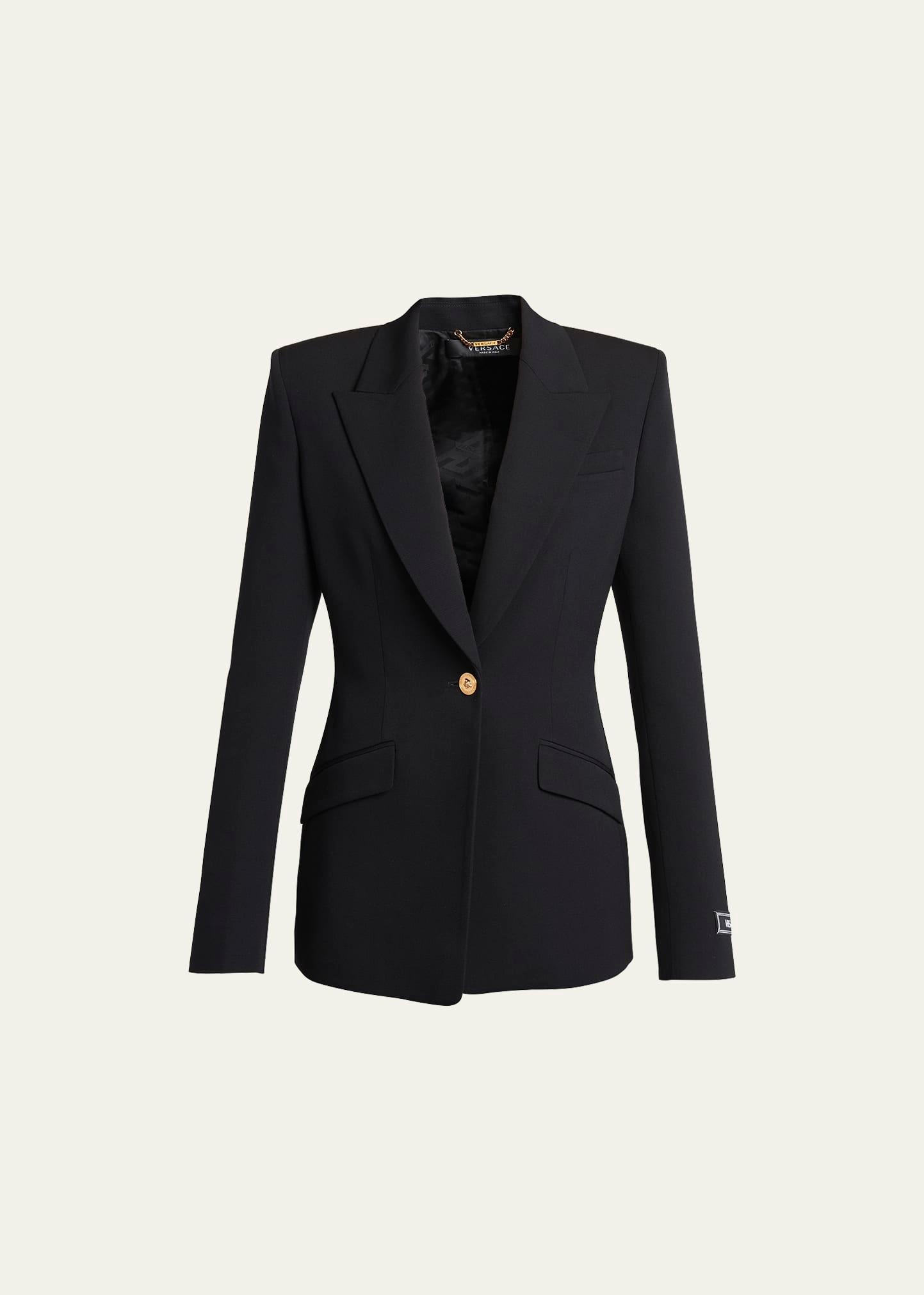 wool informal blazer jacket