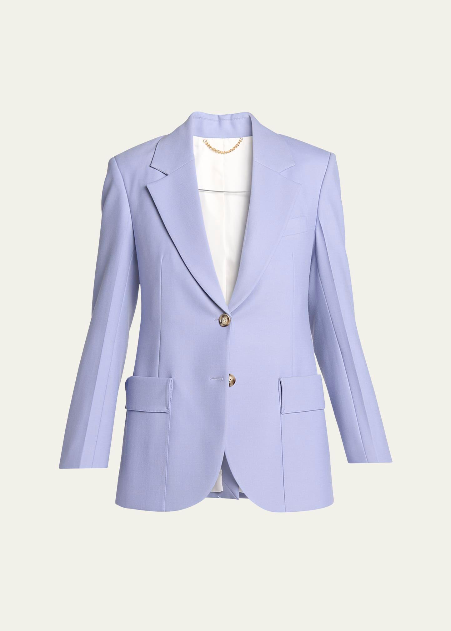 wool patch pocket jacket