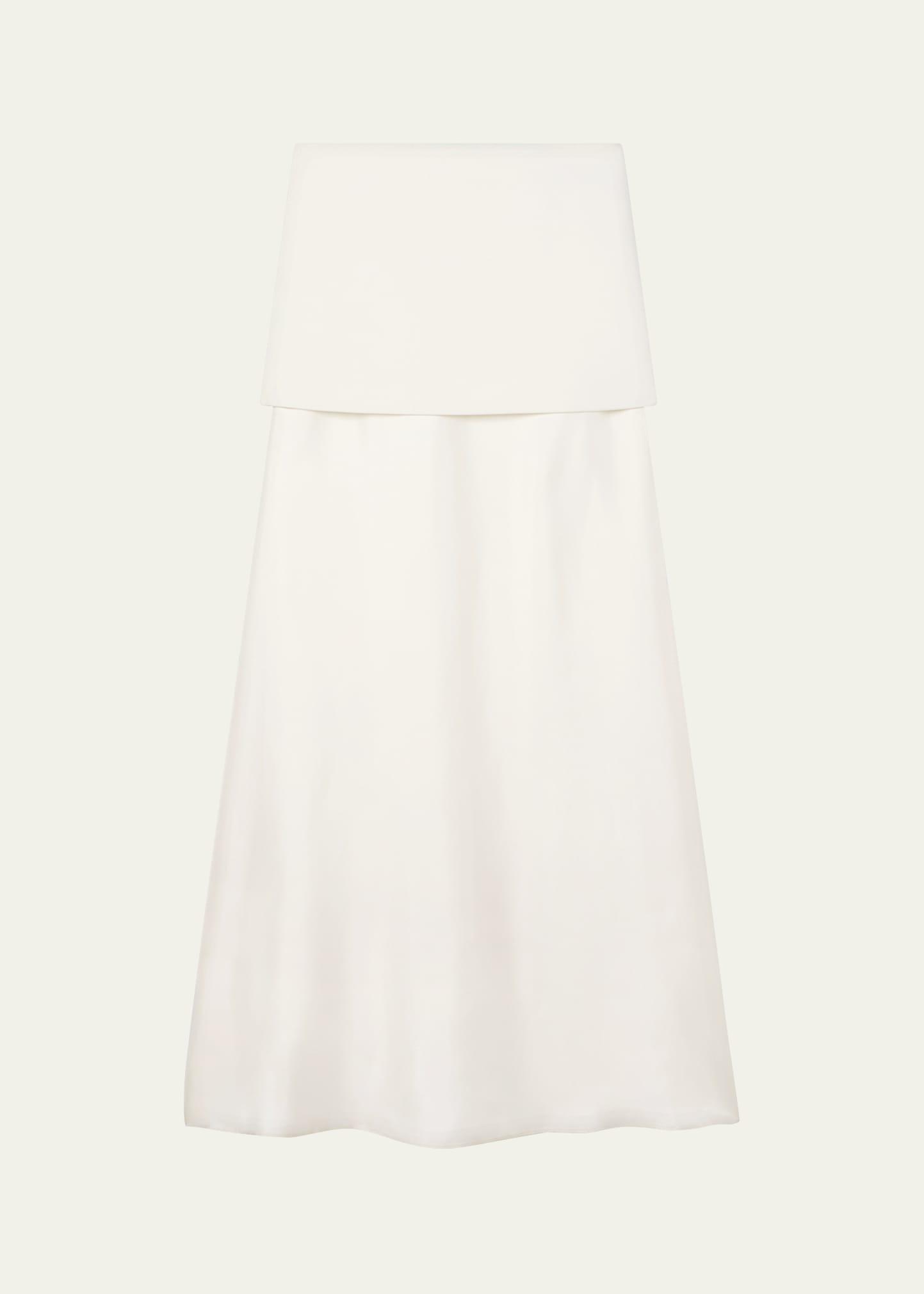 wool-silk skirt