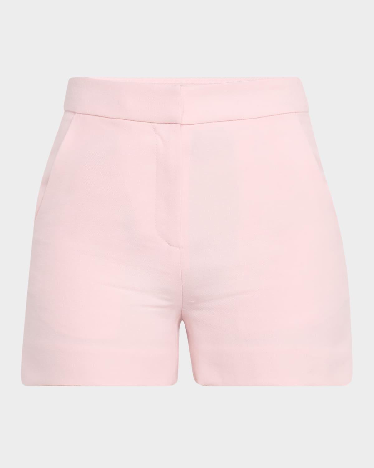 wool tailored shorts